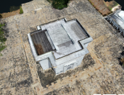 Vista aérea Quinta San Pedro Alejandrino - modelo 3d